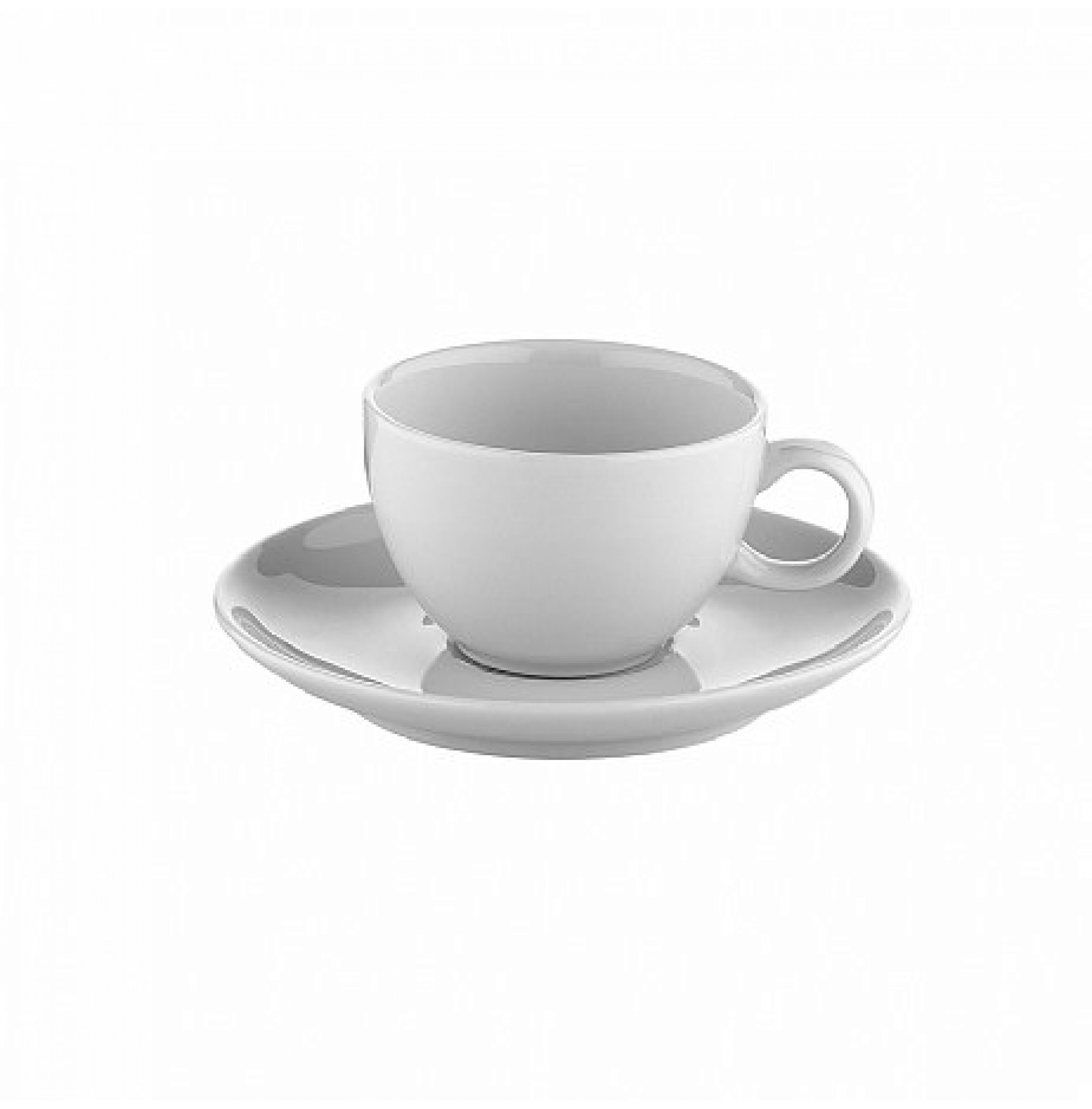 ZEUGMA ÇAY FİNCANI TABAKLI 230CC DEKORSUZ