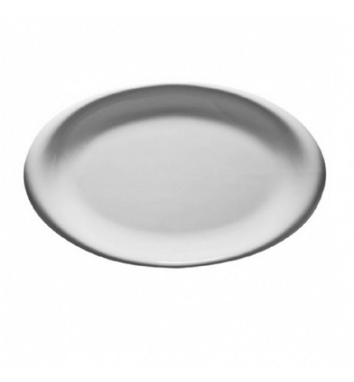 CARLA 14X22 CM OVAL PLATE WHITE