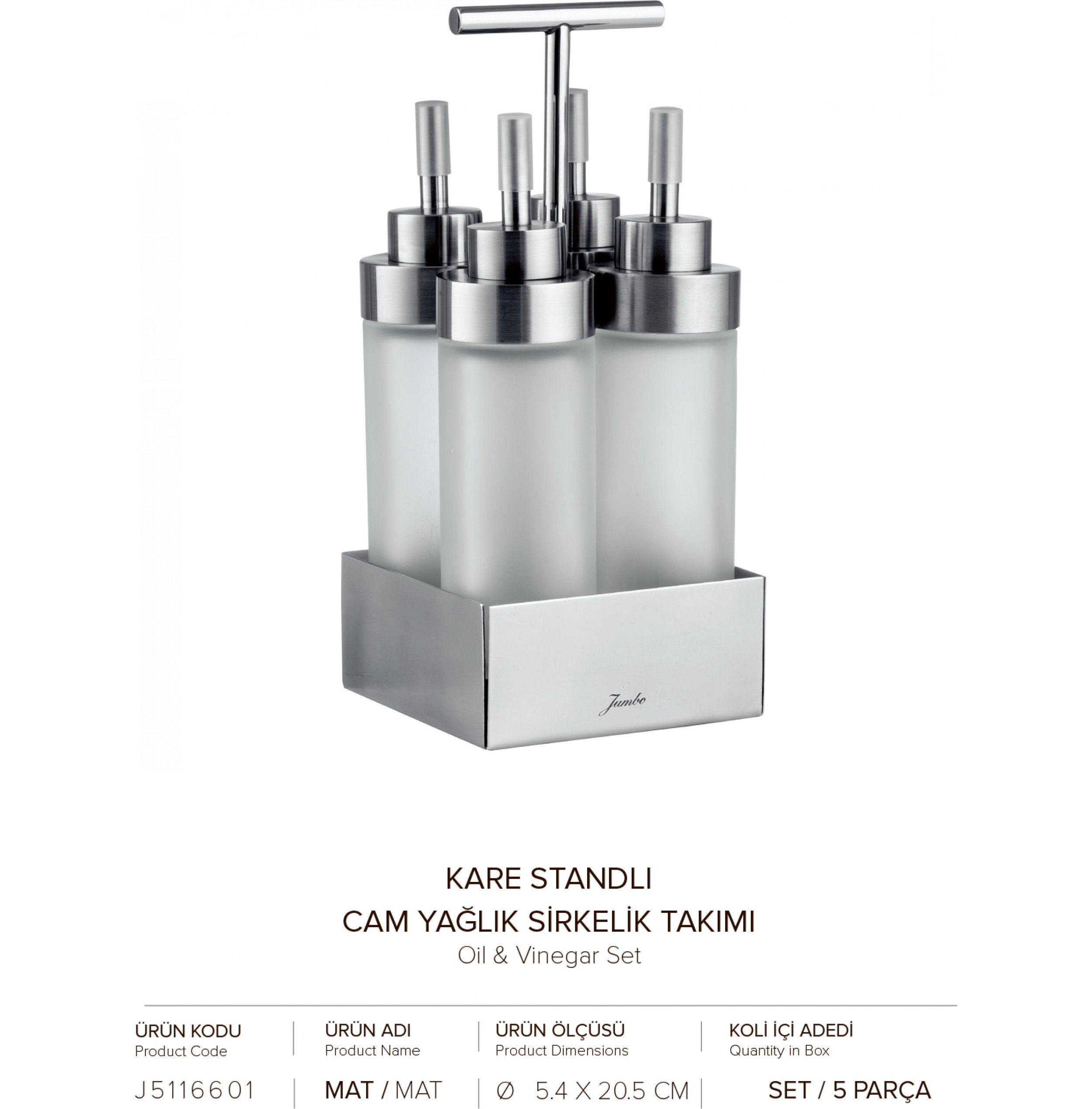 KARE STANDLI CAM YAGLIK SIRKELIK TAKIMI 