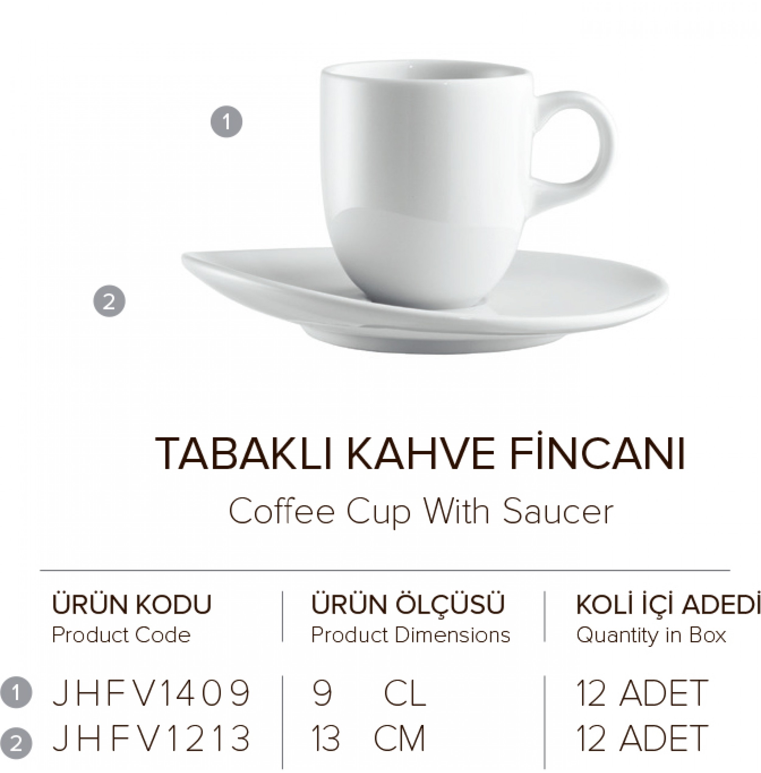 TABAKLI KAHVE FİNCANI 