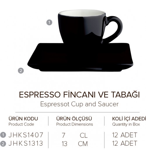 ESPRESSO FİNCANI TABAĞI