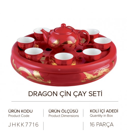DRAGON ÇİN ÇAY SETİ