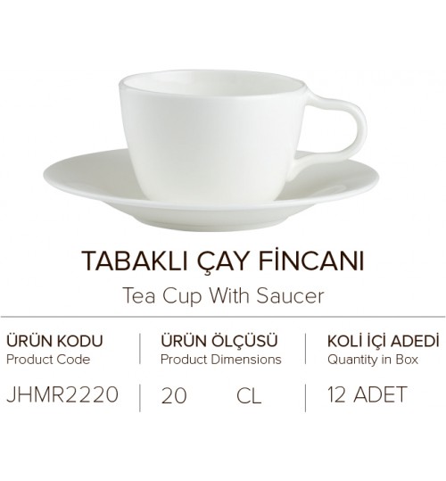 TABAKLI ÇAY FİNCANI