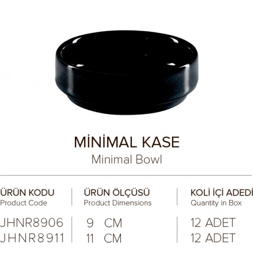 MİNİMAL KASE