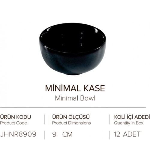 MİNİMAL KASE