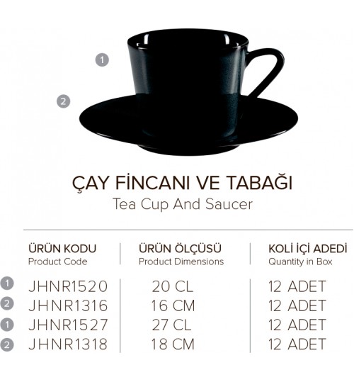 ÇAY FİNCANI VE TABAĞI