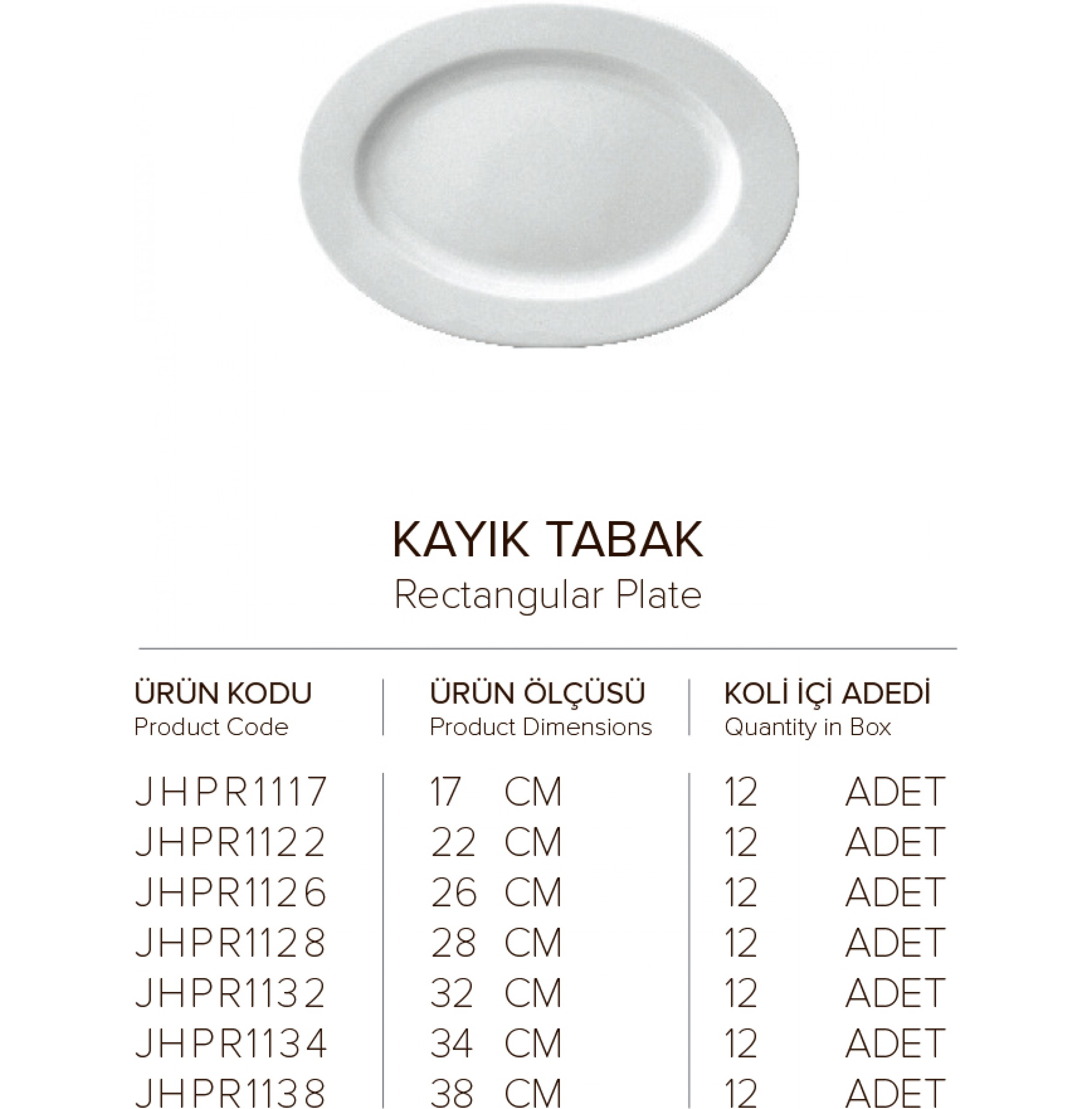 KAYIK TABAK 