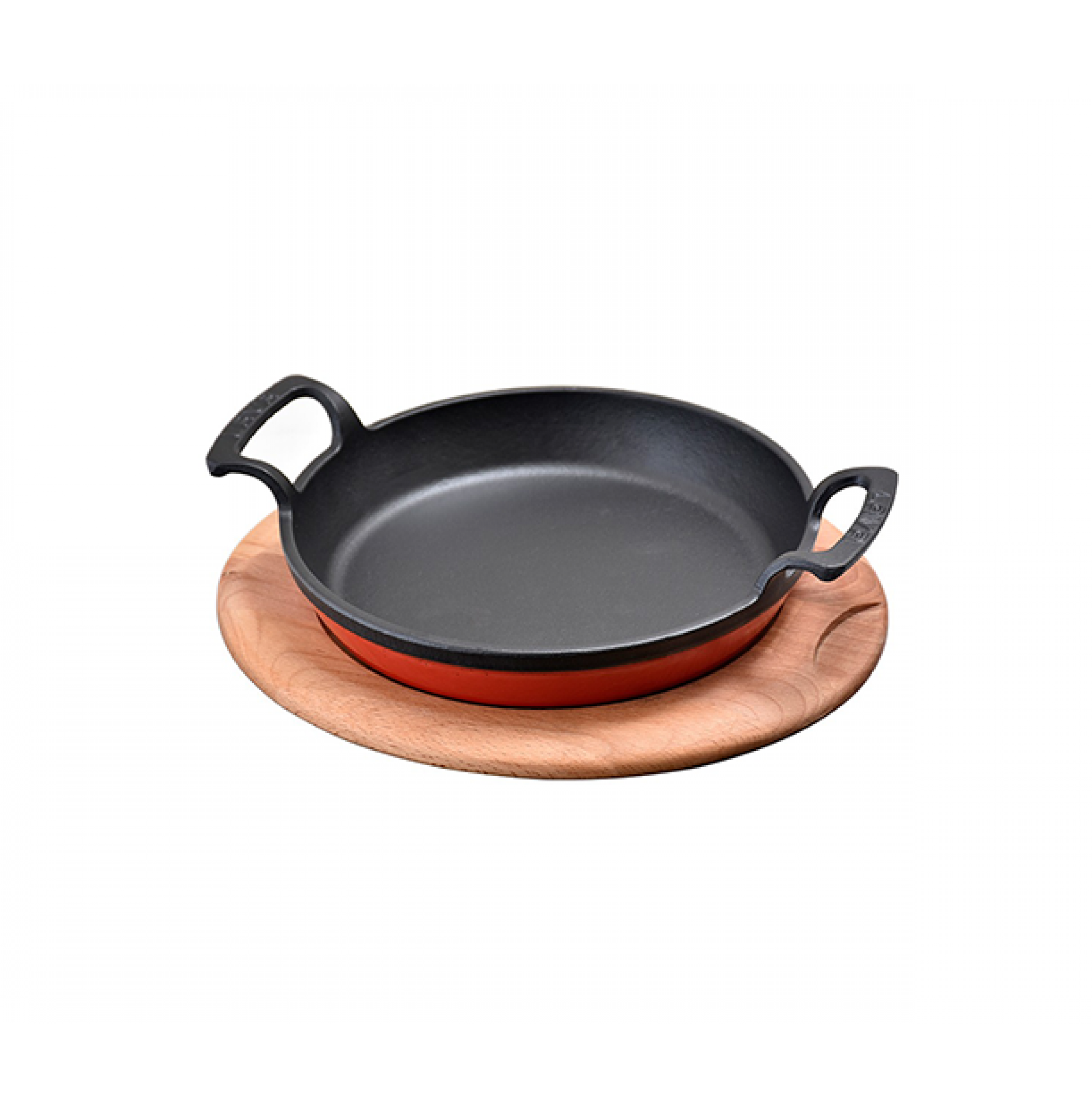  Lava Ahşap Altlıklı Yuvarlak Kulplu Tava Çap(Ø) 20 cm