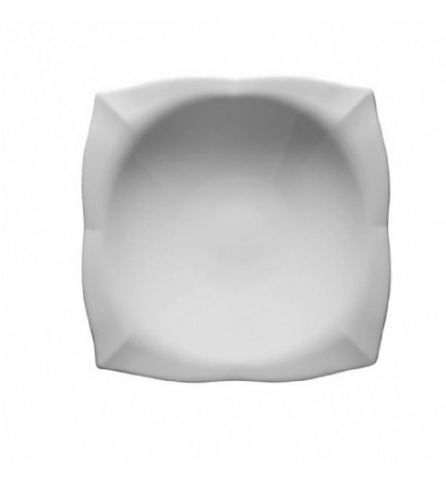 LOTUS 20X20 CM ÇUKUR TABAK DEKORSUZ