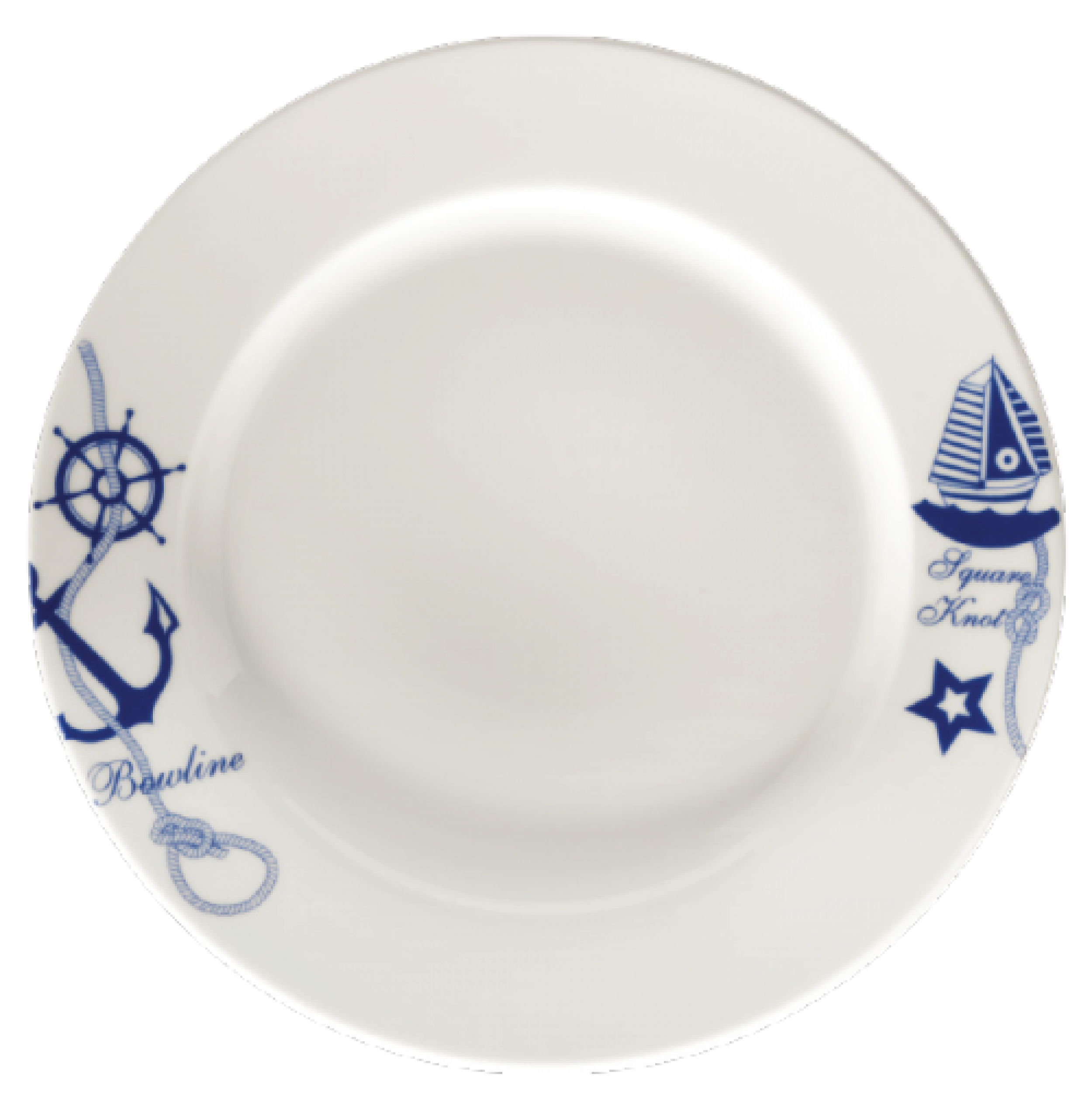 Navy Banquet Düz Tabak 17 cm
