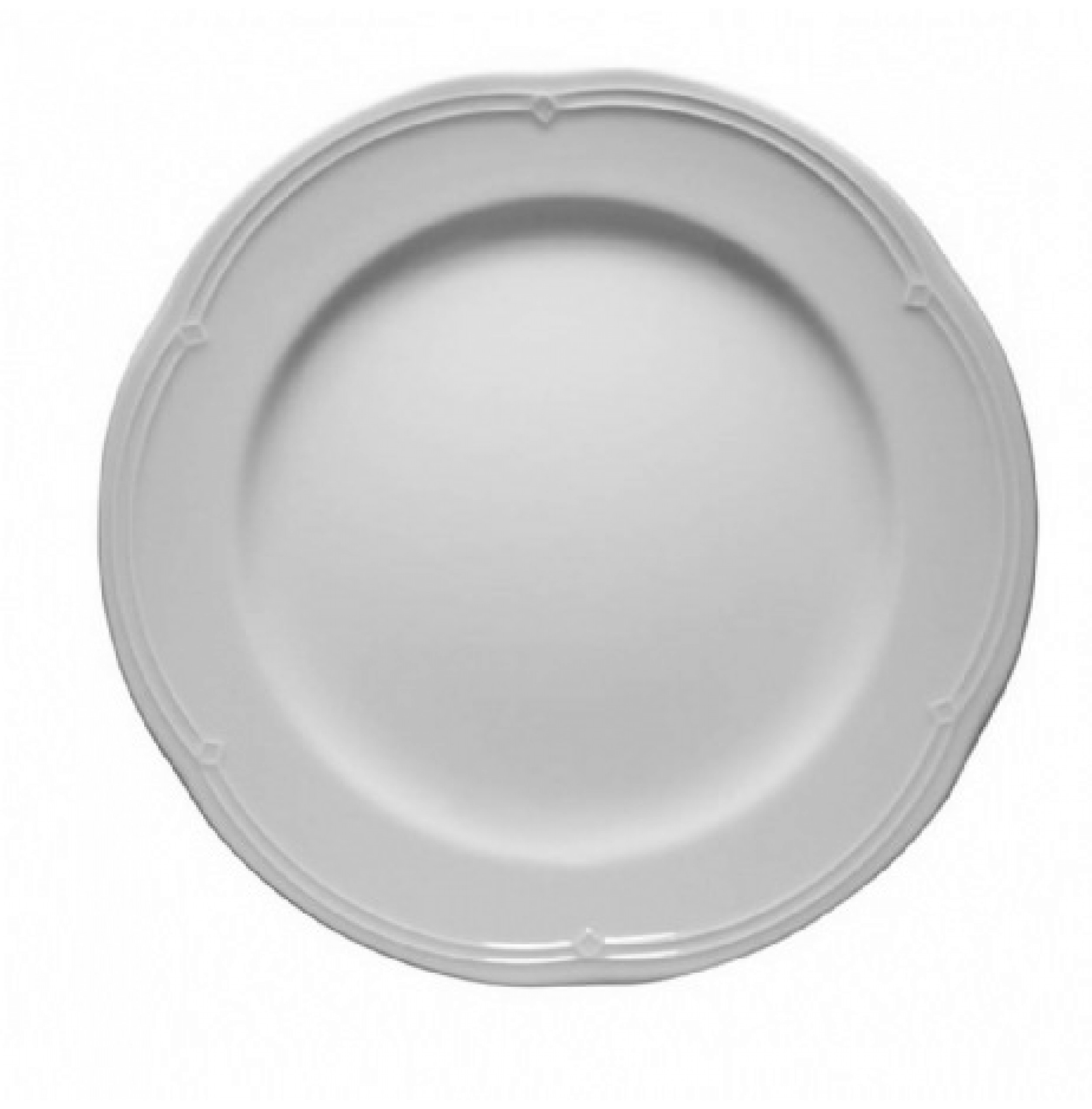 ROMA OTEL 24 CM DÜZ TABAK DEKORSUZ