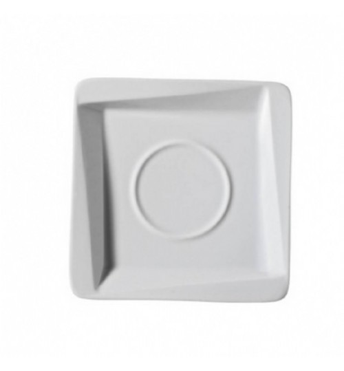 TROPIK 12X12 CM KAHVE TABAĞI DEKORSUZ