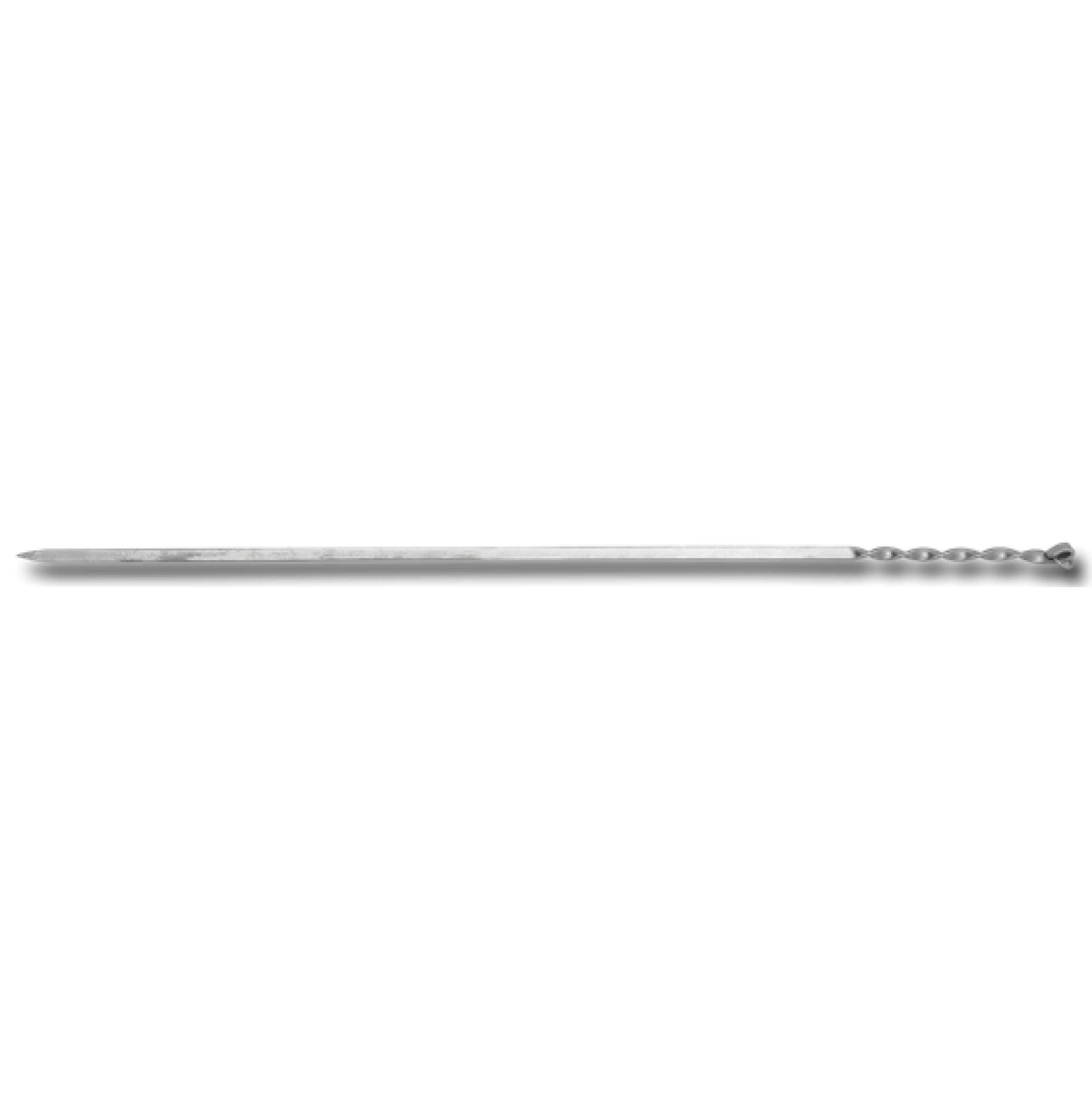 Galvaniz Kare Şiş 60 cm