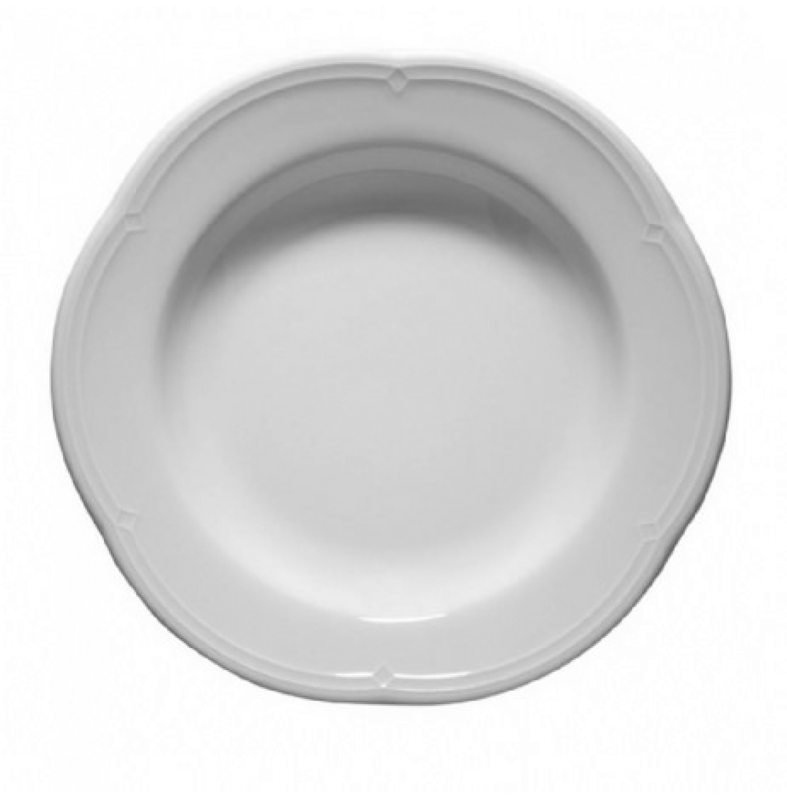 ROMA OTEL 22 CM ÇUKUR TABAK DEKORSUZ